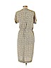 Liz Claiborne 100% Polyester Tan Casual Dress Size 10 (petite) - photo 2