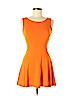Banana Republic Orange Casual Dress Size 0 (petite) - photo 1