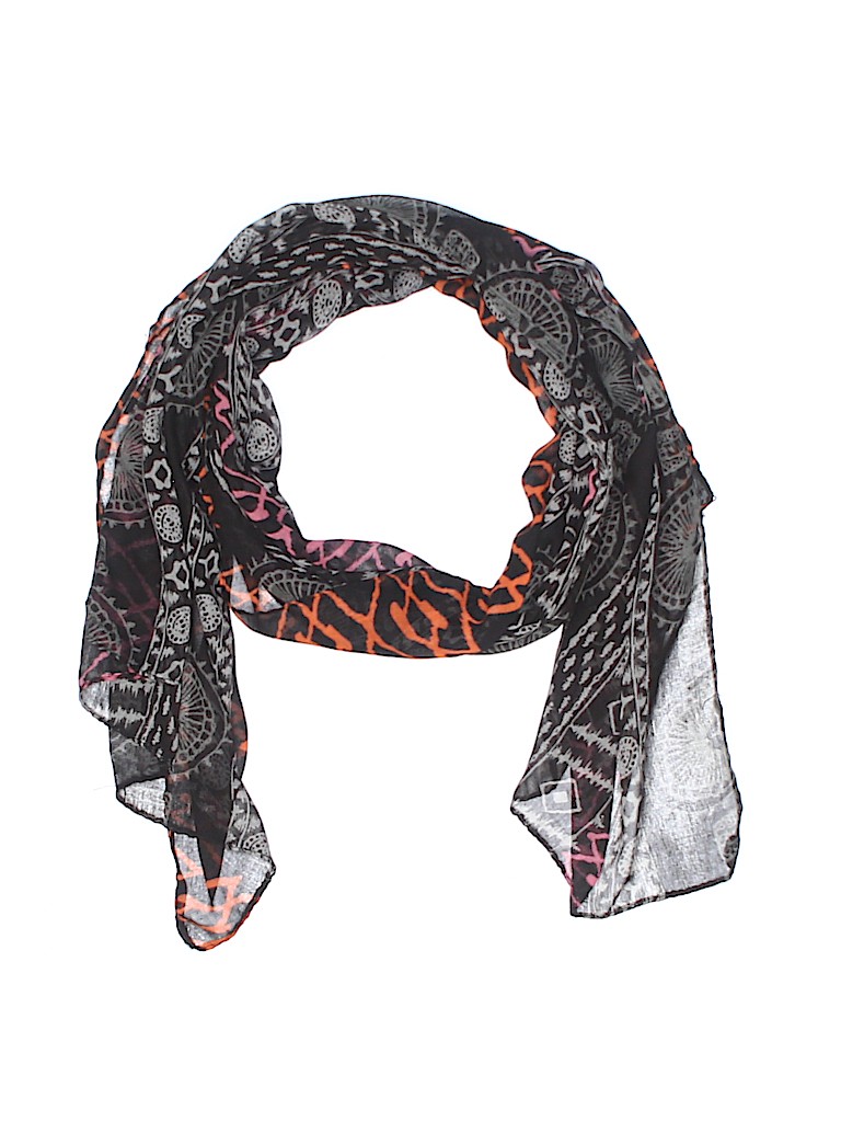 Unbranded Print Black Scarf One size - photo 1