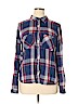 True Craft 100% Cotton Blue Long Sleeve Button-Down Shirt Size XL - photo 1