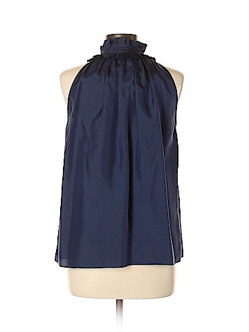J.Crew Sleeveless Silk Top (view 2)