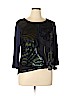 Chico's Blue 3/4 Sleeve Blouse Size Lg (2) - photo 1