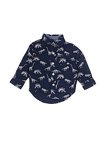 Gymboree Long Sleeve Button-Down Shirt (view 1)