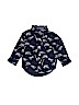 Gymboree 100% Cotton Blue Long Sleeve Button-Down Shirt Size 6-12 mo - photo 1