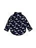 Gymboree 100% Cotton Blue Long Sleeve Button-Down Shirt Size 6-12 mo - photo 2