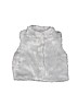 Carter's 100% Polyester Gray Faux Fur Vest 12-18 MO / 18 MO - photo 1