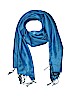 Unbranded Print Blue Scarf One size - photo 1