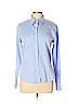 Lilly Pulitzer 100% Cotton Blue Long Sleeve Button-Down Shirt Size 10 - photo 1