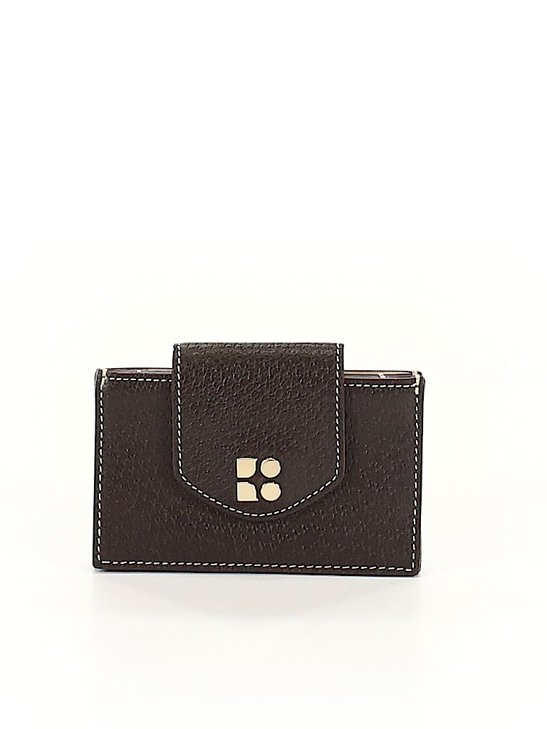 Kate Spade New York Solid Brown Card Holder  One size - photo 1