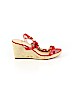Kate Spade New York Solid Red Wedges Size 10 - photo 1