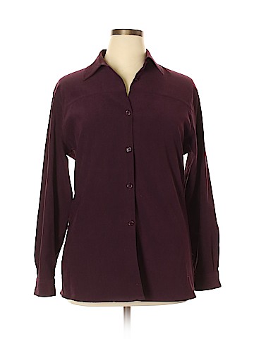 Casual Corner Long Sleeve Button-Down Shirt (view 1)