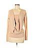 Diane von Furstenberg Tan Silk Pullover Sweater Size M - photo 1
