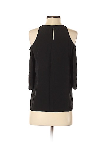 Tibi 3/4 Sleeve Silk Top (view 2)