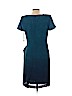 John Roberts 100% Polyester Blue Casual Dress Size 10 (petite) - photo 2