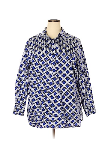 Lands' End Long Sleeve Button-Down Shirt (view 1)