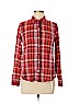Lucky Brand 100% Cotton Red Long Sleeve Button-Down Shirt Size M - photo 1