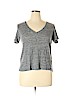 Banana Republic 100% Linen Gray Short Sleeve T-Shirt Size XL - photo 1