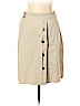 Max Mara Studio 100% Cotton Ivory Casual Skirt Size 12 - photo 1