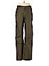 Rebecca Taylor 100% Nylon Green Casual Pants Size 4 - photo 1