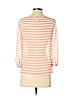 Ann Taylor LOFT Outlet 100% Polyester Pink 3/4 Sleeve Blouse Size XS (petite) - photo 2