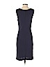 Theory 100% Rayon Blue Casual Dress Size P (petite) - photo 2