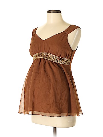 Motherhood Sleeveless Blouse (view 1)