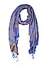 Unbranded Print Blue Scarf One size - photo 1