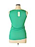 Liva Girl 100% Polyester Green Sleeveless Blouse Size XXL - photo 2