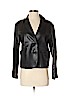 Barneys New York 100% Leather Black Leather Jacket Size S - photo 1