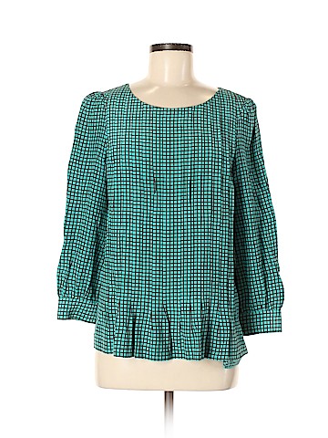 Kate Spade New York Long Sleeve Silk Top (view 1)