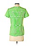 Trina Turk 100% Polyester Green Short Sleeve Blouse Size 0 - photo 2