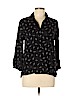 American Eagle Outfitters 100% Rayon Black 3/4 Sleeve Blouse Size L - photo 1
