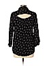 American Eagle Outfitters 100% Rayon Black 3/4 Sleeve Blouse Size L - photo 2