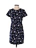 Ann Taylor LOFT Blue Casual Dress Size 4 (petite) - photo 1