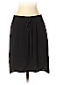 Rebecca Taylor 100% Rayon Black Casual Skirt Size 4 - photo 1