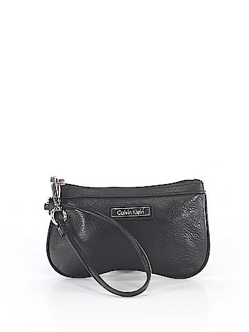 Calvin Klein Leather Wristlet (view 1)