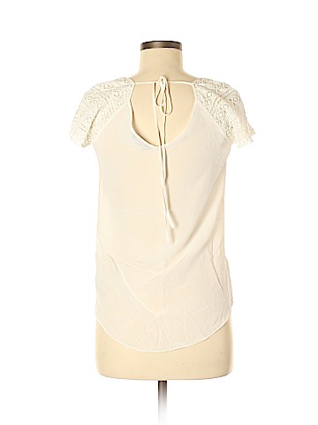 Massimo Dutti Short Sleeve Silk Top (view 2)