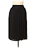 Saks Fifth Avenue 100% Polyester Black Casual Skirt Size XL - photo 1