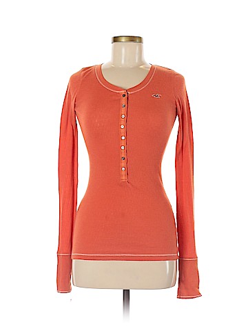 Hollister Long Sleeve Henley (view 1)