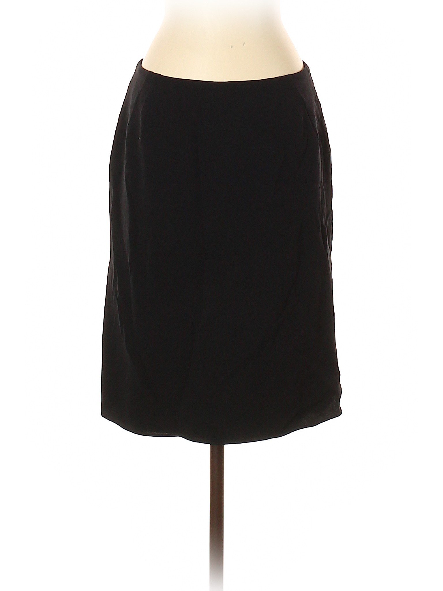 Armani Collezioni Women Black Silk Skirt 4 | eBay