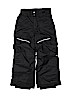 Columbia 100% Nylon Solid Black Snow Pants Size 6 - 7 - photo 1