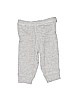 Carter's 100% Cotton Gray Casual Pants 0-3 MO / 3 MO - photo 1