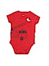 Carter's 100% Cotton Graphic Red Short Sleeve Onesie 0-3 MO / 3 MO - photo 1