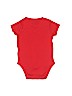 Carter's 100% Cotton Graphic Red Short Sleeve Onesie 0-3 MO / 3 MO - photo 2
