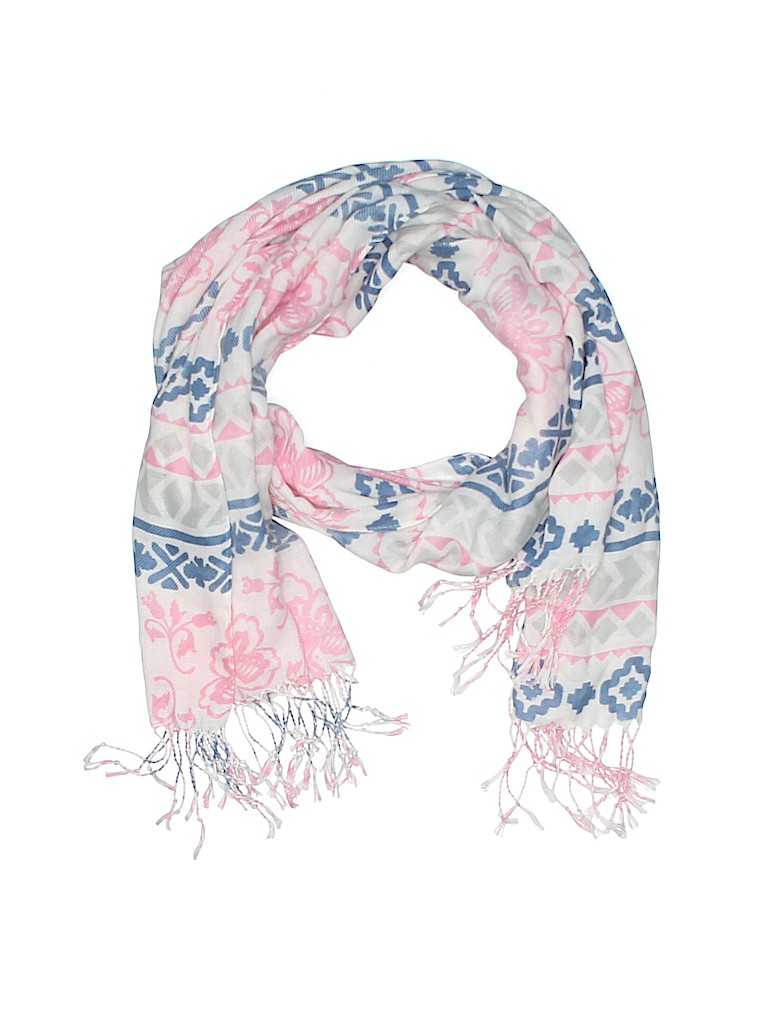 Unbranded Print White Scarf One size - photo 1