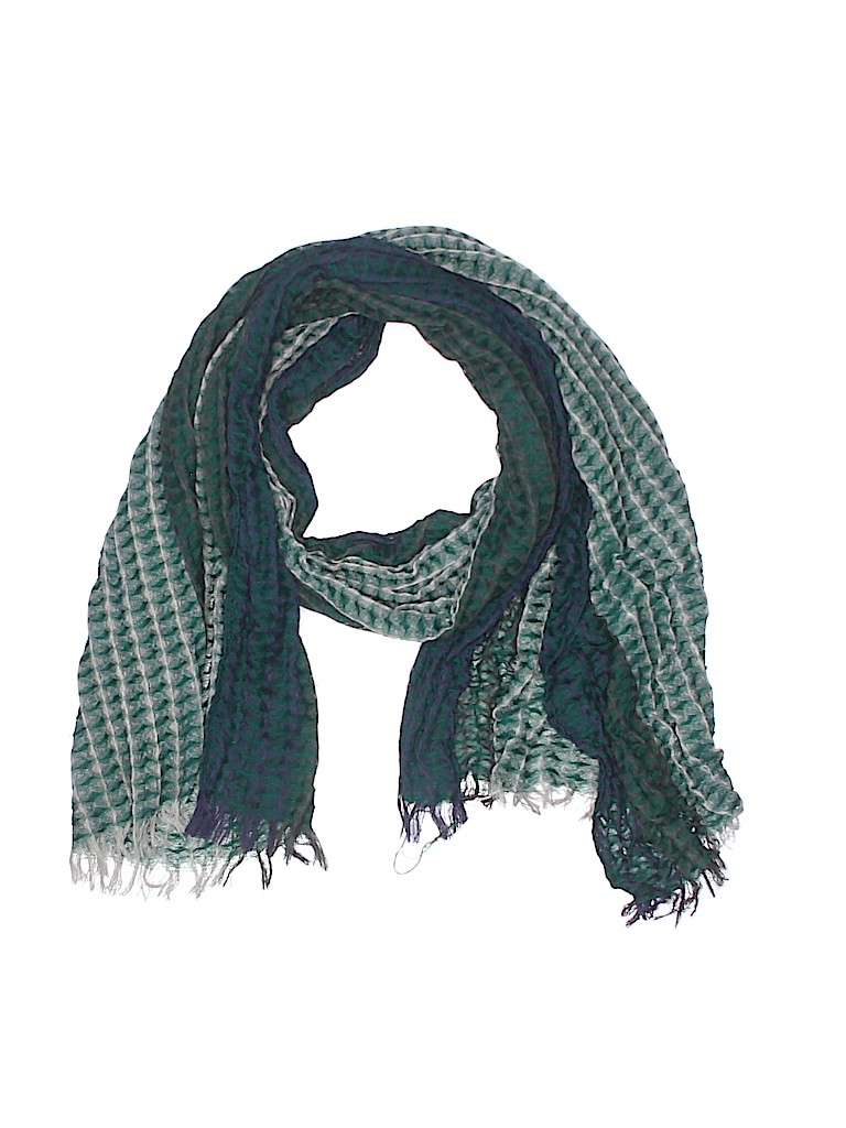 Unbranded Print Teal Scarf One size - photo 1