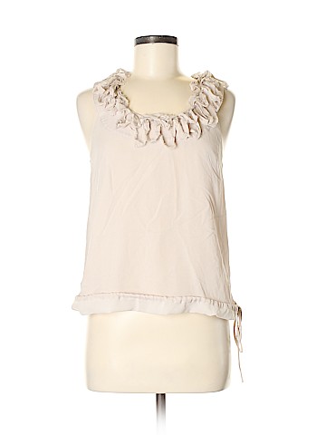 Banana Republic Sleeveless Silk Top (view 1)