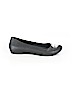 Crocs Solid Black Flats Size 10 - photo 1