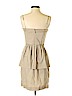 BCBGMAXAZRIA Tan Casual Dress Size 4 - photo 2