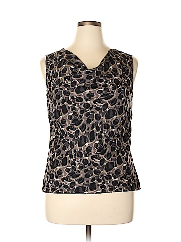 Classiques Entier Sleeveless Silk Top (view 1)